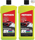 Mothers 05616 3X Triple Action Foam Wash, 16 fl. oz. (Pack of 2)