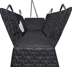 Dog Car Seat Cover for Large SUV, 100% Waterproof Dog Seat Cover for Back Seat for SUV, 600D Heavy Duty Pet Hammock for Car, Non Slip Car Seat Protector for Pet for Tahoe/Yukon/Suburban
