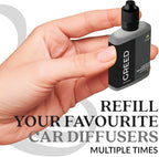Greed Diffuser Refill 50ml Bottle | Strong Car Freshener with Car Odour Eliminator Technology | Long Lasting Automotive Car Air Freshener by Perfa