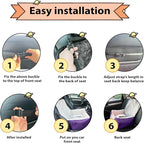 Car Seat Suitable for Small Dogs, Pet CarSeat with Storage and Clip-On Safety Tether, Fully Removable and Washable Dog Car Seat, Dogs Booster Seat Suitable Small Medium Dog