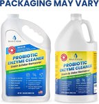 Bastion Probiotic Enzyme Cleaner - Professional Strength Solution -One Gallon- Natural Bio-Enzymatic Stain & Odor Remover - No Rinse Formula - Dye Free (Packaging May Vary)