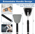 Viewsun Windshield Cleaner Tool, 13Pcs Car Interior Cleaning Kit, Car Detailing Kit Interior Cleaner, Car Detailing Brushes, Car Cleaning Gel, Inside Cleaning Supplies Accessories for Women Men