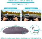 Big Ant Car Seat Cushion, Comfort Memory Foam Driver Seat Cushion Improve Driving View, Sciatica and Lower Back Pain Relief, Seat Cushions for Car Seat Driver, Home Office Chair, Wheelchair - Gray