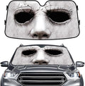 GENANY Windshield Sun Shade for Car SUV Truck (55x30 Inches), Sun Shade Windshield, Shades for Front Windows, Protector Blocks UV, Car Decor