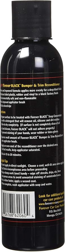 Forever Black Bumper & Trim 6oz.