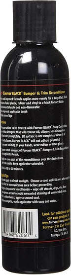 Forever Black Bumper & Trim 6oz.