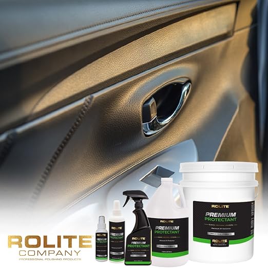Rolite Premium Protectant, 16oz, 2 Pack, Maximum UV Protection for Vinyl, Plastic, Rubber, Dashboards for Automotive, Marine, RVs, Prevents Fading & Cracking, Interior Car Care