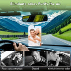 Custom Air Fresheners with Picture - Personalized Air Freshener for Car, Double Sided Customizable Photo Text,Birthday Wedding for Men Women Girlfriend Boyfriend (Rectangle)