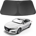 Windshield Sun Shade Foldable Reflective Sunshade Fit for 2018-2022 Honda Accord Sedan Accessories Window Shade Sun Visor Heat Protection Keeps Car Cool