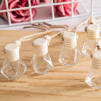 12 Pcs Car Air Freshener Perfume Bottle, Aromatherapy Fragrance Essential Oil Diffuser Hanging Perfume Pendant Auto Ornaments Decor Accessories