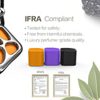 Lucky Dice Long-Lasting Car Air Fresheners Diffuser gift Set with 2 Scent Refills & Unscented DIY Tablet - Spill-Proof Solid Fragrance