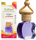 Kabod Lavender Car Air Freshener | Hanging Essential Oil Diffuser | Natural Odor Eliminator | Long-Lasting Fragrance | 10 ml