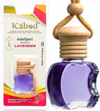 Kabod Lavender Car Air Freshener | Hanging Essential Oil Diffuser | Natural Odor Eliminator | Long-Lasting Fragrance | 10 ml