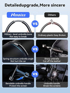 Windshield Sun Shade Umbrella for Honda Odyssey - [Vinyl Coating Heat Shield] Protect Car from Sun Rays & Heat Damage Keep Cool and Protect Interior, Spring Structure Edge