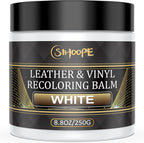 2025 New Advanced Leather Recoloring Balm,White Leather Repair Kit for Furniture,Leather Dye Filler,Couch Paint and Repair,Leather Color Restorer for Couches,Leather Scratch Remover for Car Interior