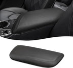 KBH Center Console Armrest Cover for Toyota Camry 2018 2019 2020 2021 2022 2023 2024, Middle Console Arm Rest Lid Covering, Vinyl Leather, Anti-Scratch, Black