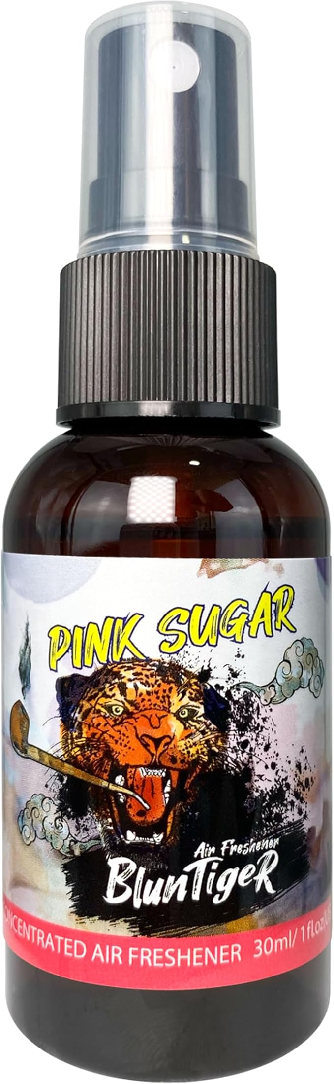 High Concentrated Strong Oil Based Air Freshener (Inspired by Pink Sugar) 30ml/1oz Car, Room, Home and Bathroom Deodorizer & Odor Eliminator Spray