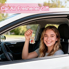 Strawberry Car Air Fresheners,5-Pack Candy Scents Cute Car Accessories,Funny Hanging Ornament Decor for Rearview Mirror,Long-Lasting Fresh Gifts for Women,Girls,Coworkers,Teacher & Nurse