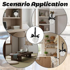 6 Pcs Clay Disc for Essential Oil, Fragrance Disc, Car Diffusers for Essential Oils, Passive Diffuser Fragrance Disk Suitable for Fresh Air and Deodorizing Wardrobe