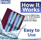 FRIO Cooling Wallet - Insulin Cooler for 45+ Hours of Stress Free On The Go - Red - XL