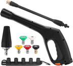 Pressure Washer Gun Kit, Replacement Pressure Washer Extension Wand with Nozzle– Compatible with Some of Portland Husky Black Decker Ford Pulsar ShopForce Taskforce Powerwasher Taskmaster