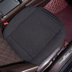 Linen Car Seat Covers,Cooling Bottom Seat Covers for Cars,Universal Car Seat Pad Cushion Breathable,Ventilated Only 1Pc Front Seat