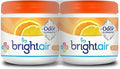 Bright Air Solid Air Freshener and Odor Eliminator, Mandarin Orange and Fresh Lemon Scent, 14 Ounces, 2 Pack