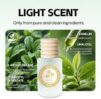 Car Air Freshener-Jasmine Shore Scent Car Fresheners Long Lasting Essential Oil Car Diffuser- Cute Car Accessories for Women Interior without Methyl Carbitol&Hexylene Glycol