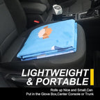 Back Seat Cover for Car Trucks Van SUV,Waterproof Rear Bench Towel Seat Covers for Dogs and Kids,Automotive Backseat Protector (Seaworld)