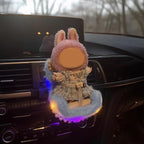 Car Air Freshener Vent Clip with Light Used for Jelly Cat Car Seat,Have A Seat Compatible with Fuggler Accessories (Battery Type-Blue)