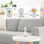 G's Breeze Cantaloupe Air Freshener - Sweet, Refreshing & Juicy Scent of Ripe Cantaloupe - Uplifting Aroma, Fruity Spray for Home, Office or Car - Energizing & Long-Lasting Fragrance - Pet Friendly