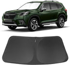 Windshield Sun Shade Custom Fit for 2025 2026 S-ubaru Forester Accessories Foldable Sunshade Sun Blocker Protect Car from Sun Rays & Heat Damage Keep Car Cooler