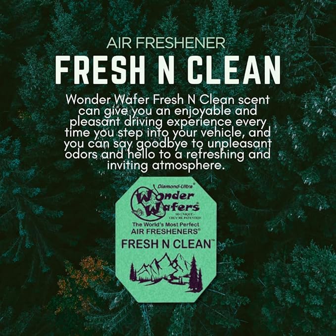 Wonder Wafers 75 count Air Fresheners Individually Wrapped, Fresh N Clean Fragrance