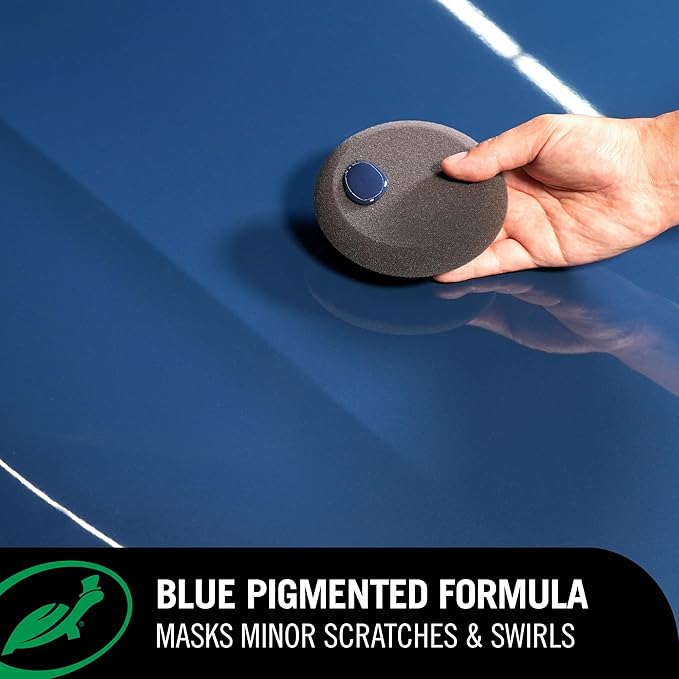 Turtle Wax 52709 Color Magic Car Paintwork Polish Restores Colour & Shine Blue 500ml