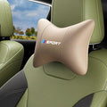 Car Neck Support Pillow Sport Logo Fit for BMW – Comfortable Headrest Cushion for Long Drives and Travel