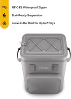 RTIC 24 Can Ultra-Tough Backpack Cooler, Insulated, Waterproof, Leak Proof, Portable Floating Bag for Beverage, Drink, Lunch, Outdoor, Beach, Car, Camping, Picnic, Fishing, Boat