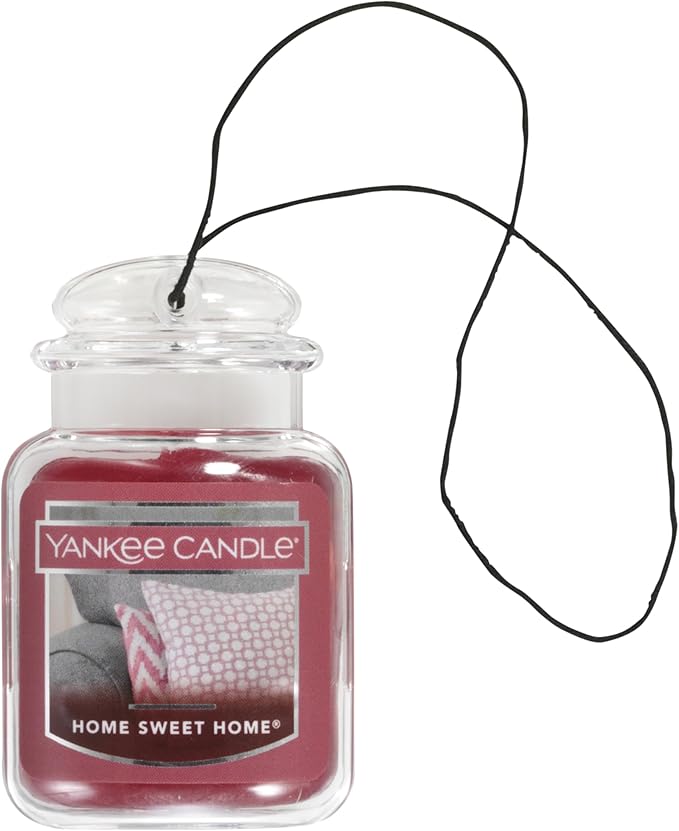 Yankee Candle Car Jar Ultimate, Home Sweet Home, 0.96 OZ (Pack of 12)