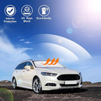 Windshield Sun Shade Window Sun Visor Protector Custom Fit 2013-2021 Ford Fusion Accessories Foldable Sunshade Sun Blocker Keeps Car Cool