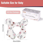 KAKIBLIN Baby Neck Pillow, Upgraded Baby Support Pillow,Babies Head Pillow,Neck Support Pillow for for Car Seat, Stroller, Pushchair,Travel (Hippo)