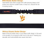 iBuddy Dog Seat Belts for Cars of Small/Medium/Large Dogs,Adjustable Pet Seat Belt for Dog Harness with Dual Safe Bolt Hook and Elastic Durable Nylon Dog Safety Belt for Car