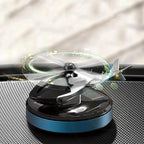Helicopter Car Air Freshener Rotating Solar Car Freshener Airplane Car Perfume