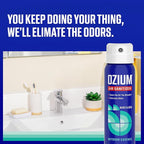 Ozium 3.5 Oz. Air Sanitizer & Odor Eliminator 4 Pack for Homes, Cars, Offices and More, Outdoor Essence, 4 Pack, MULTI