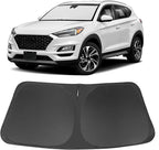 Windshield Sun Shade Custom Fit for 2016-2021 Hyundai Tucson Accessories Foldable Sunshade Sun Blocker Protect Car from Sun Rays & Heat Damage Keep Car Cooler
