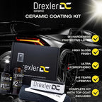 Coating Kit (30ml + 50ml) – Professional Car Paint Protection, High Gloss, Hydrophobic, Long-Lasting Shine 3–5 Years, Complete DIY Detailing Kit 9H Hardness