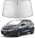 EcoNour Windshield Sunshade Compatible for Honda Fit 2007-2022 2023 2024, Sun Visor for Front Windshield & Window Sun Shade Cover, UV Heat Blocker & Protector, Car Accessories