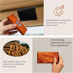 Car Air Freshener, Wood Air Freshener, Car Odor Eliminator for Visor Clip, 3-Pack Variety Scent Refill, Long Lasting - CLIP INCLUDED (Cabana-Pine-Orchard)