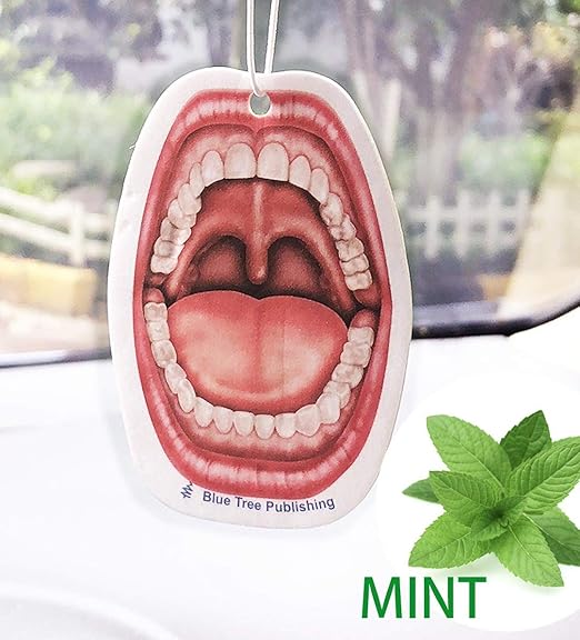 Car Air Freshener Anatomy Dentist Set 10 Pack