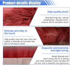 Auto Center Console Cover Pad, 11.81"x 7.87" Warm & Furry Winter Car Armrest Cover, Soft Faux Sheepskin Wool Car Armrest Seat Box Protector Cushion, Universal Interior Accessory (Burgundy)