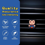 Air Vent Decoration - Cute Super Hero Decorative Vent Clip for Cars, Bedroom or Office [Super Man]