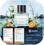 Smart Car Air Fresheners Refill 50ML Made with Natural Plant Extracts Compatible with Various Car Diffuser Refill Universal Perfume Available for 3-5 Months (White Tea)